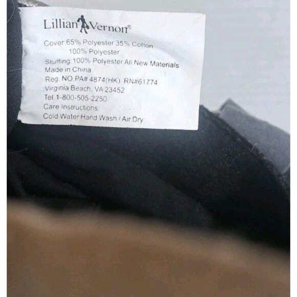 Lillian Vernon Trick or Treat Zombie Pirate Head Bag Polyester Cotton 15x10x9 - Picture 7 of 7